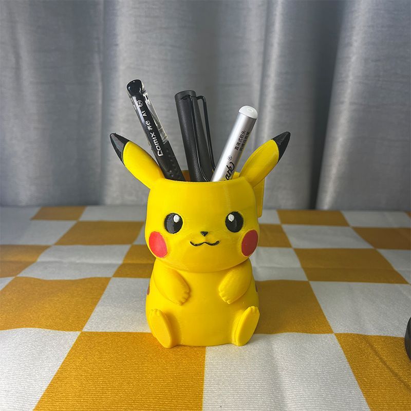 Desk Organizer - Tempat pensil berbentuk Pokémon, ornamen desktop