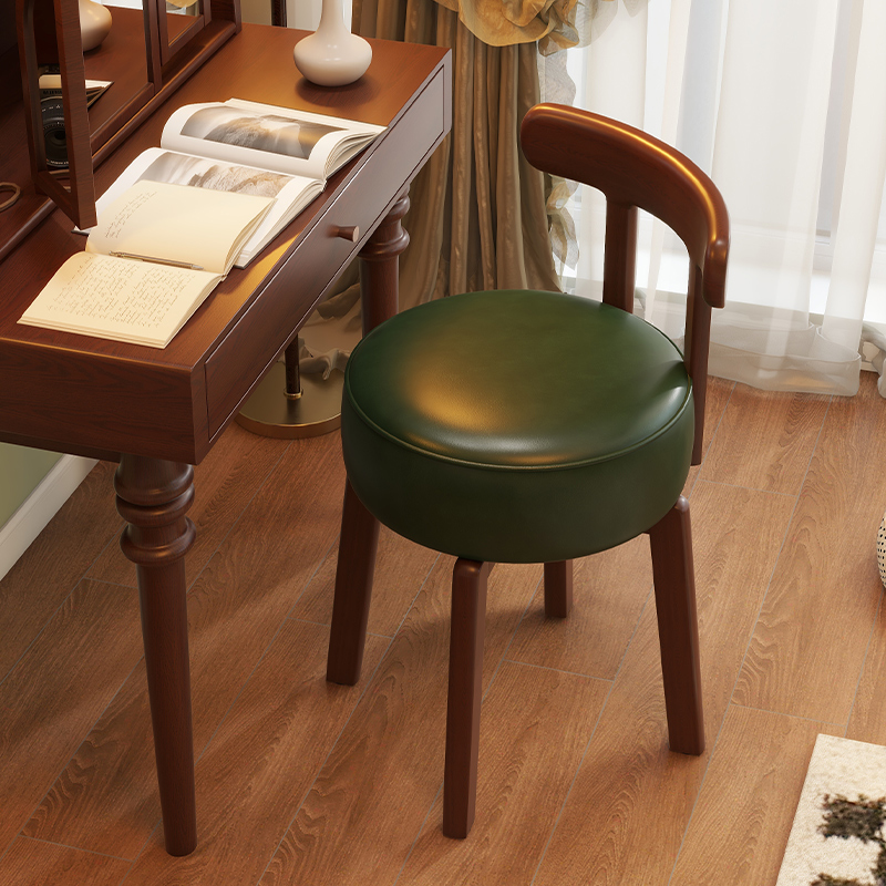 Office Chair Cushion - Kursi rias kayu solid yang dapat