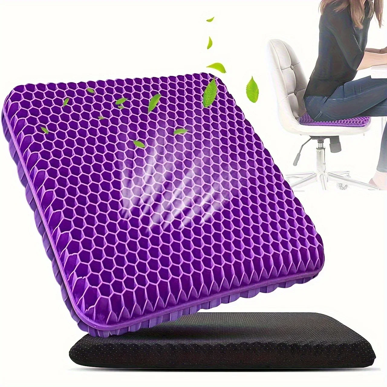 Bantal Duduk Gel 1 Buah, Desai - Office Chair Cushion ulasan dan harga