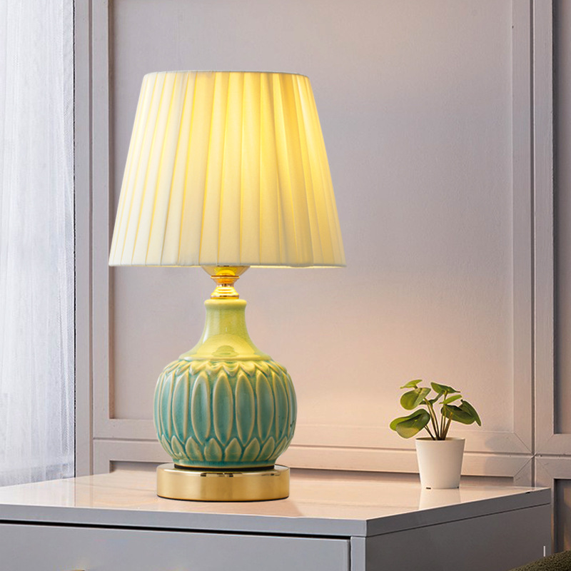 Lampu meja keramik Touch Ameri - Desk Lamp ulasan dan harga