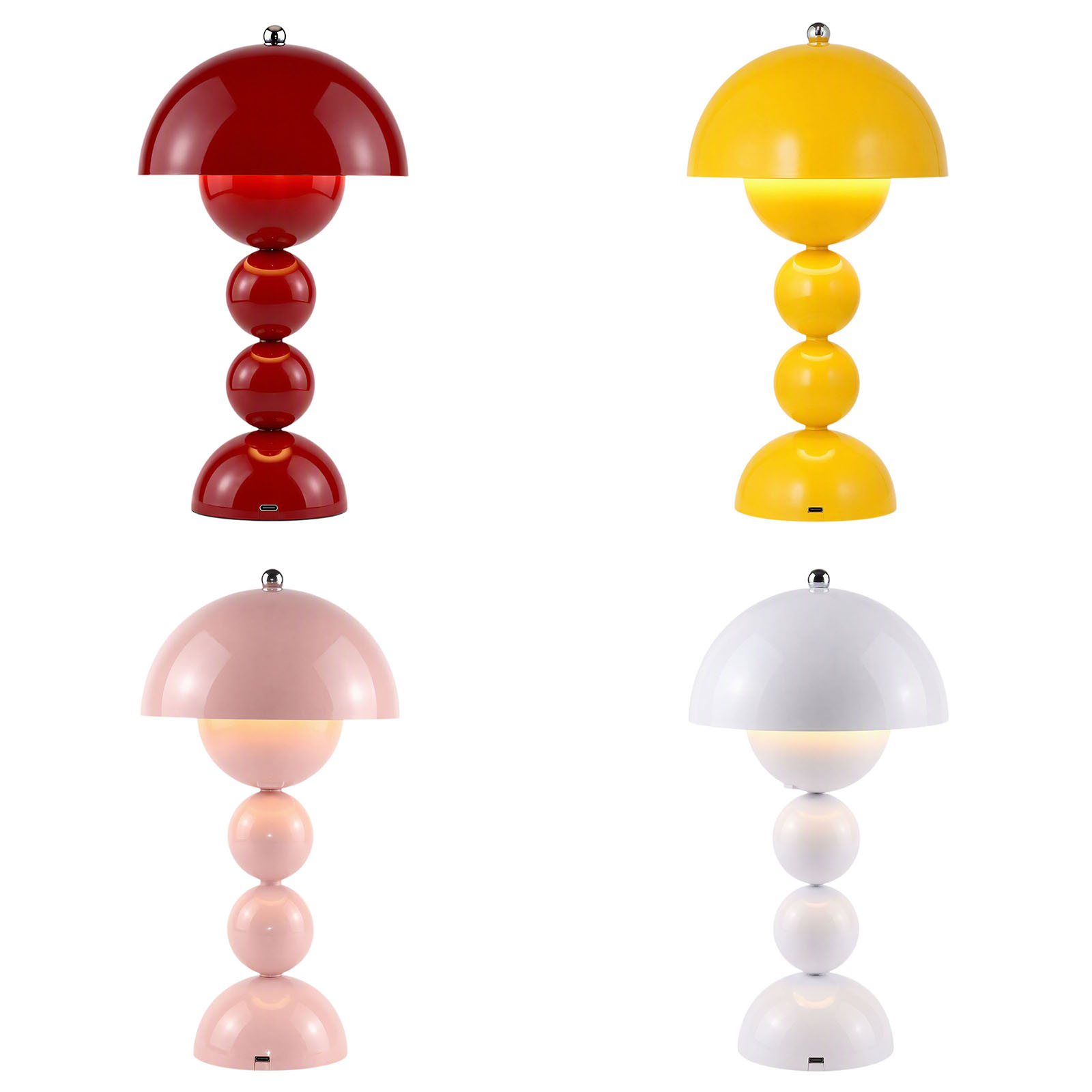 Lampu Meja Bentuk Bunga Jamur, - Desk Lamp ulasan dan harga