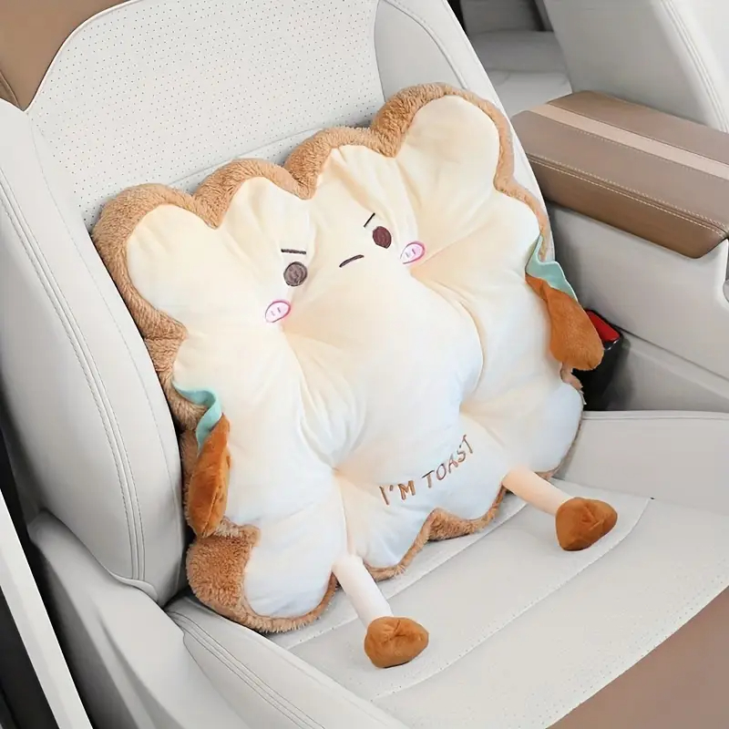 1 Buah Bantal Roti Panggang Lu - Office Chair Cushion ulasan dan harga
