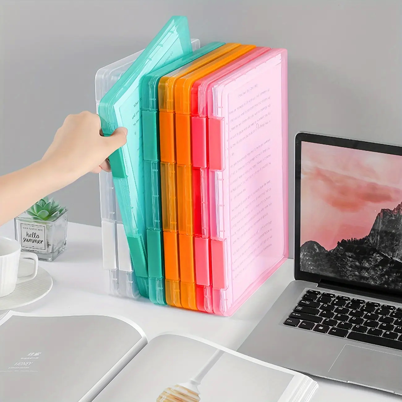 1 Buah Kotak File Portabel Mul - File Cabinet ulasan dan harga