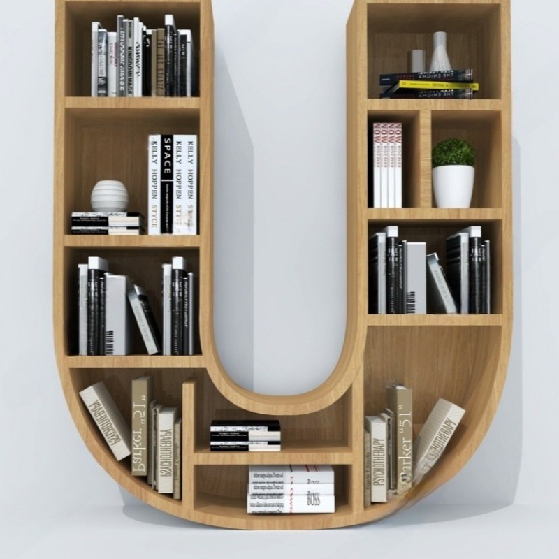 Rak buku, rak buku kayu solid  - Bookshelf ulasan dan harga