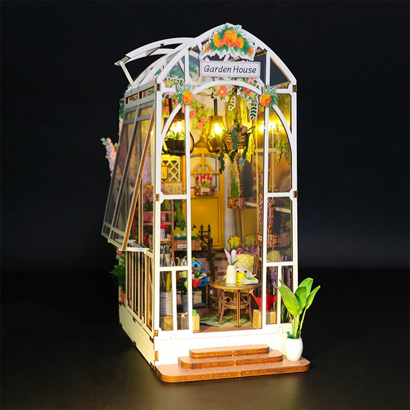 Kit Rak Buku Miniatur DIY deng - Bookshelf ulasan dan harga