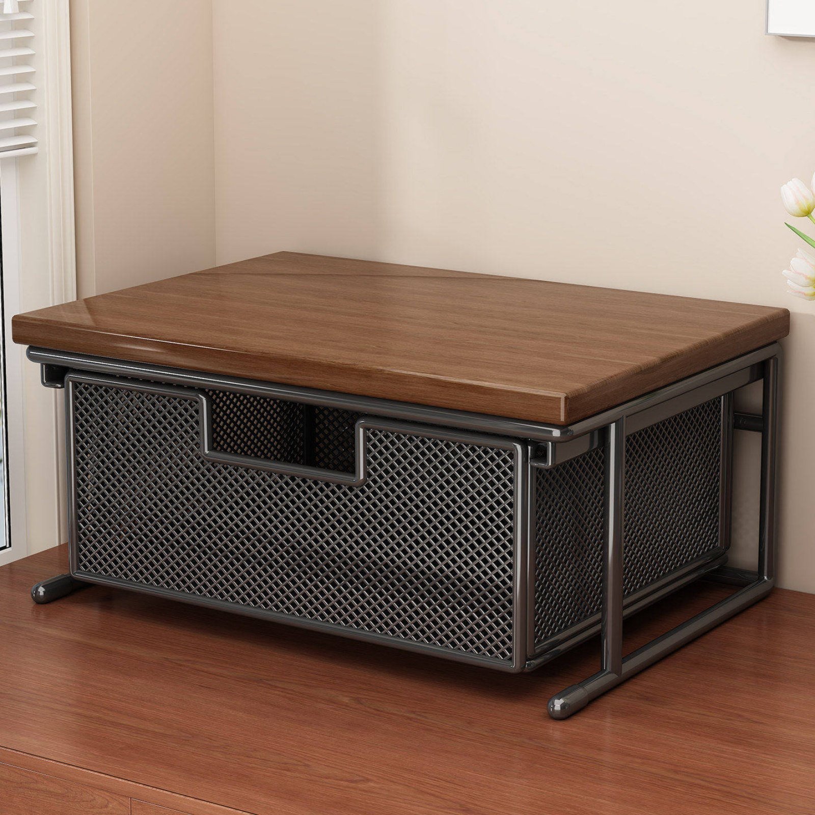 Rak Printer dengan Laci Rak Pr - Printer Stand ulasan dan harga