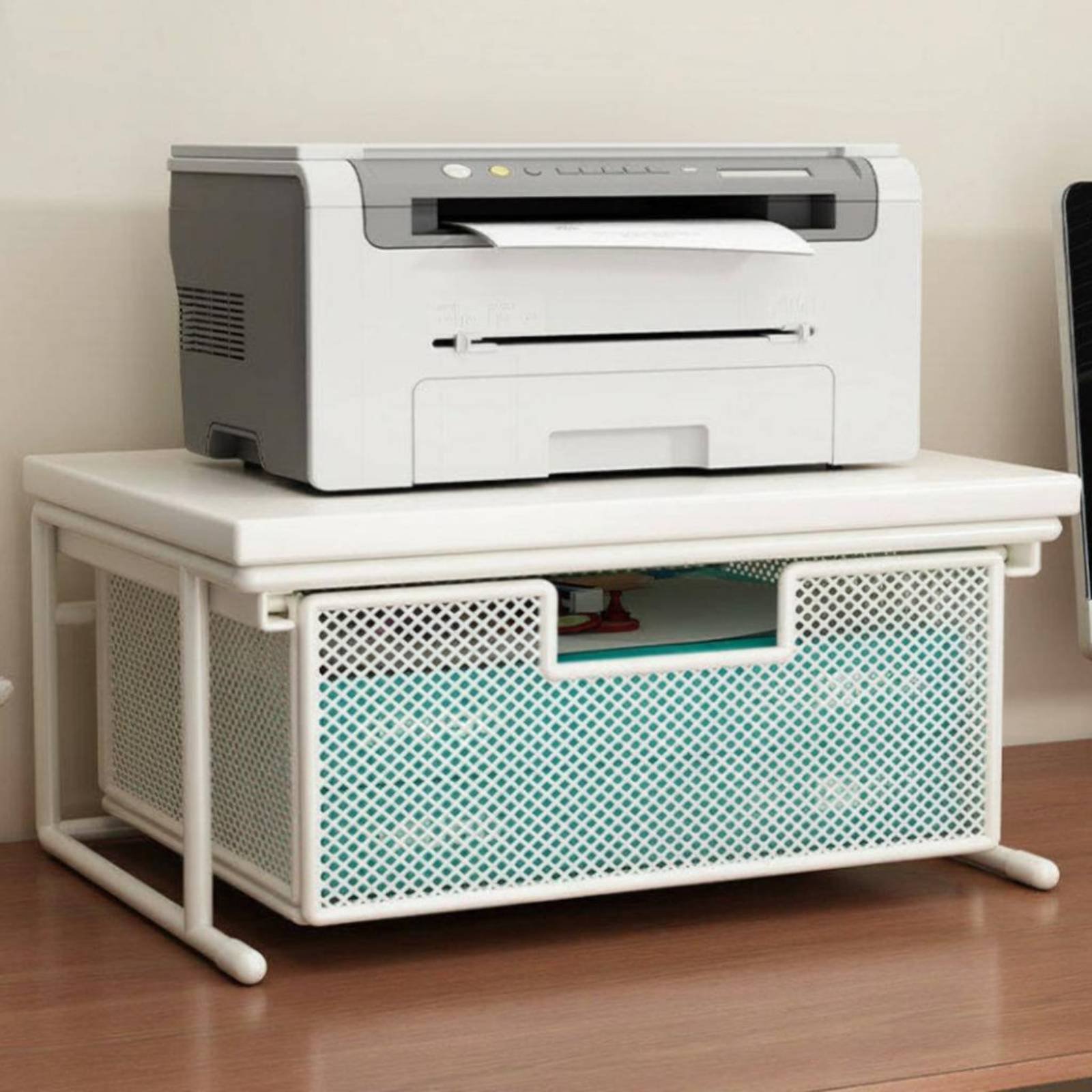 Rak Printer dengan Laci Rak Pr - Printer Stand ulasan dan harga